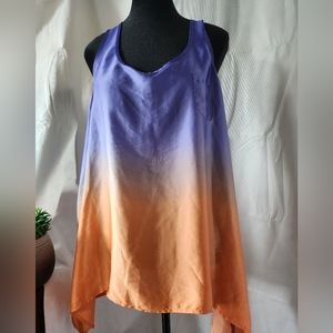 ANA Purple Ombre XL Summer Top